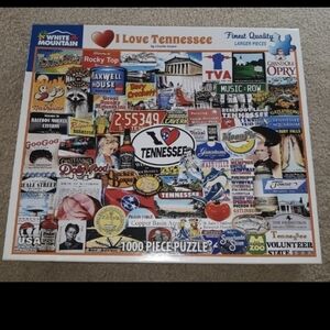 White Mountain 1000 Pc.puzzle